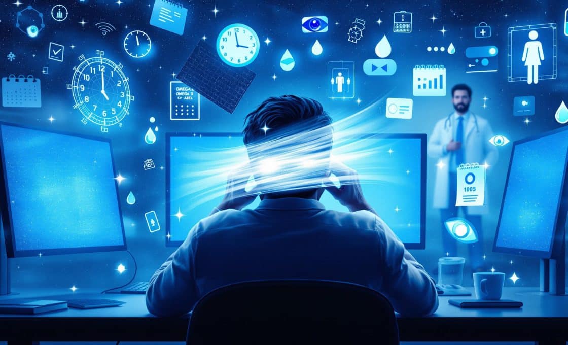 Voile devant les yeux : causes, symptômes et solutions à connaître