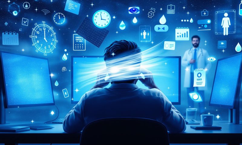 Voile devant les yeux : causes, symptômes et solutions à connaître